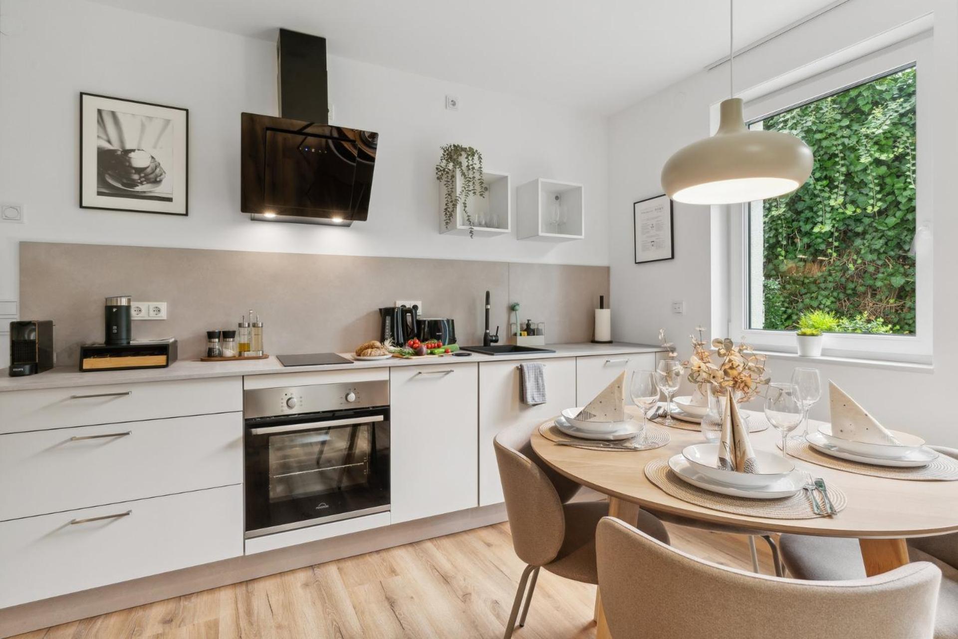 Deluxe Apartment In Bielefeld City Mit Parkplatz Und Terrasse Exterior foto