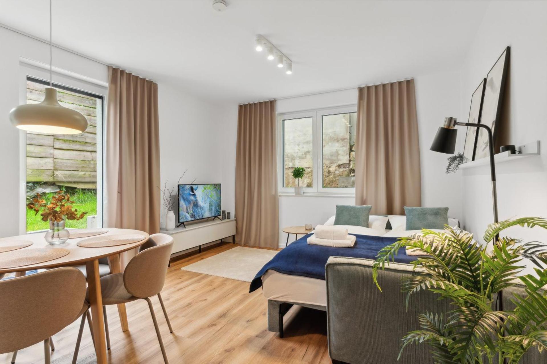 Deluxe Apartment In Bielefeld City Mit Parkplatz Und Terrasse Exterior foto